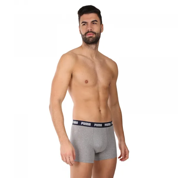 3PACK pánske boxerky Puma viacfarebné (701226820 005) L, trenky