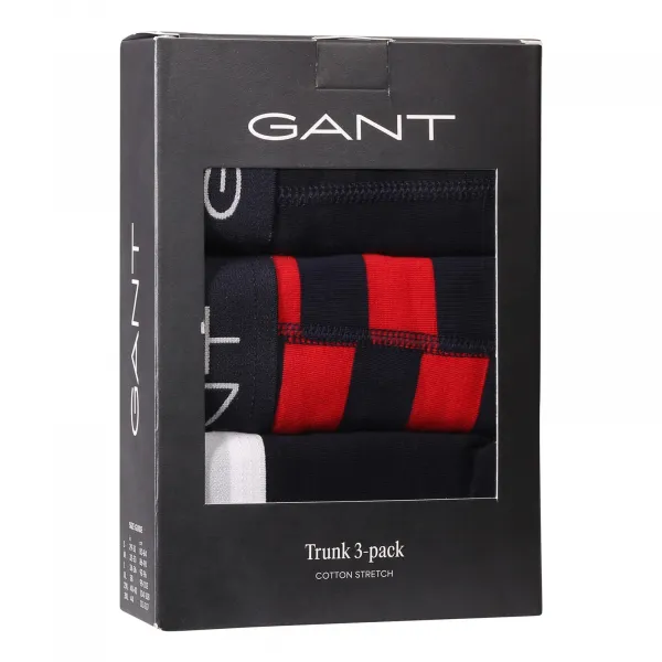 3PACK pánske boxerky Gant viacfarebné (902513043-433) M, trenky