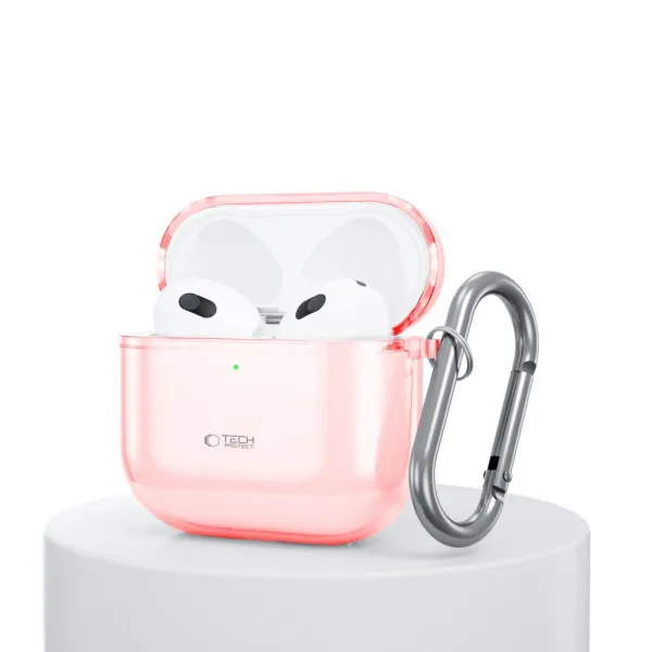 Tech-Protect FlexAir obal, Apple AirPods 4, ružový