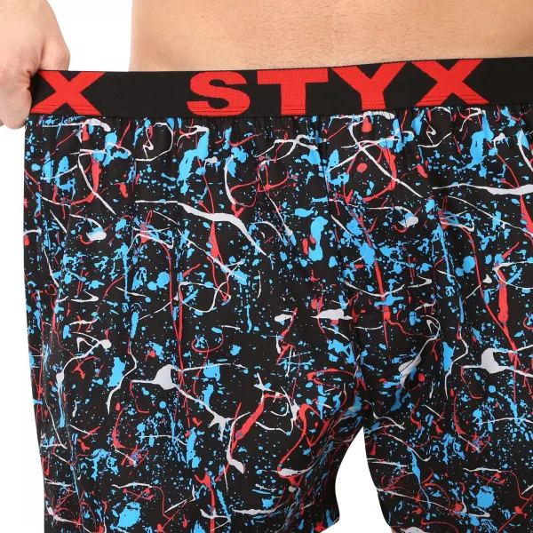 Pánske trenírky Styx art športová guma Jáchym (B1854) S