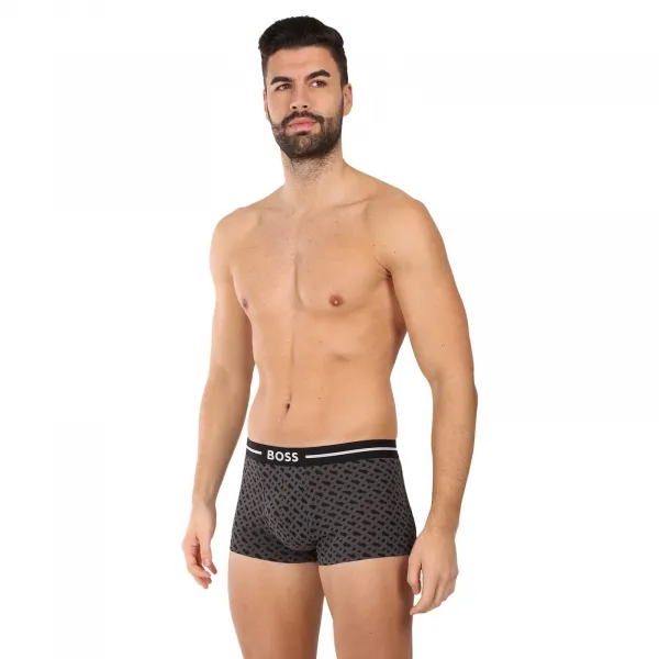 3PACK pánske boxerky BOSS viacfarebné (50531694 981) L, trenky
