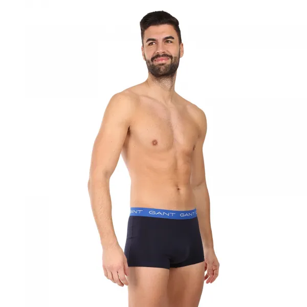 3PACK pánske boxerky Gant tmavo modré (902513003-433) M, trenky