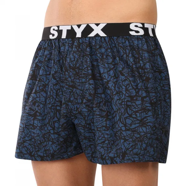 Pánske trenírky Styx art športová guma Jáchym (B1851) M
