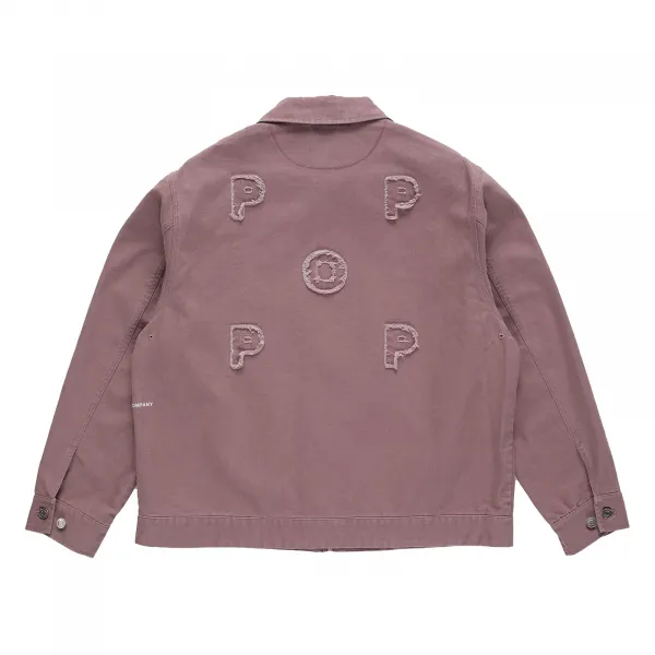 Pop Trading Company Full Zip Jacket "Twilight Mauve" (POPSS25-05-008)