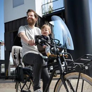 Urban Iki Zadní sedačka na kolo s adaptérem a nosičem na sedlovku Aotake mentolovo modrá/Aotake mentolovo modrá