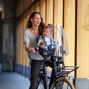 Urban Iki Přední sedačka na kolo s upínacím adaptérem Bincho čierna/Bincho čierna