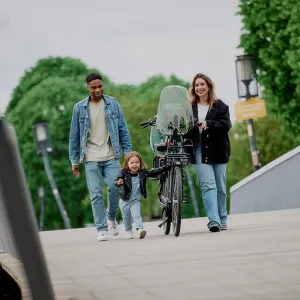 Urban Iki Přední sedačka na kolo s upínacím adaptérem Bincho čierna/Bincho čierna