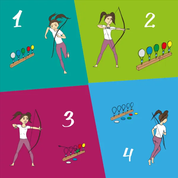 Yate Fun Biathlon Target