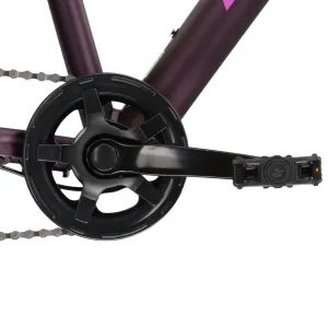Kross LEA JR 2.0 24" - model 2022 šedá/tyrkysová - 12" (125-145 cm)