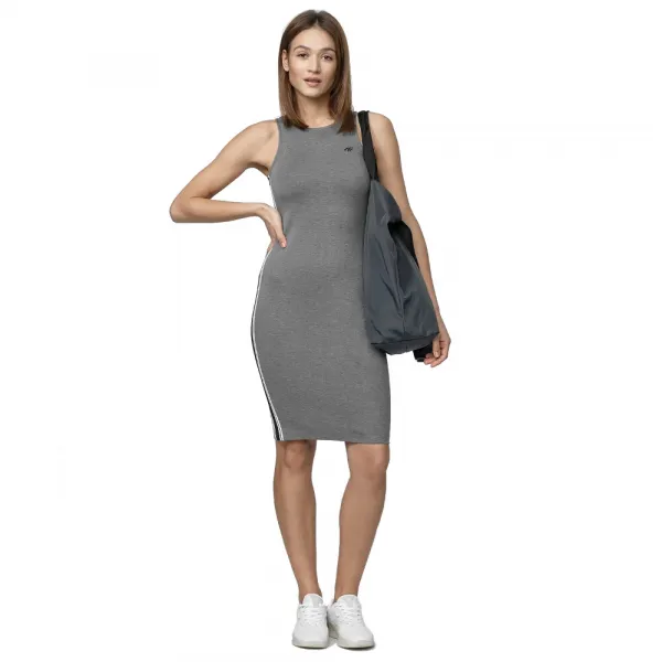 4F SUDD012 MIDDLE GREY MELANGE - S