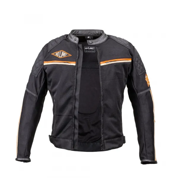 W-TEC 2Stripe čierno-béžovo-oranžová - S