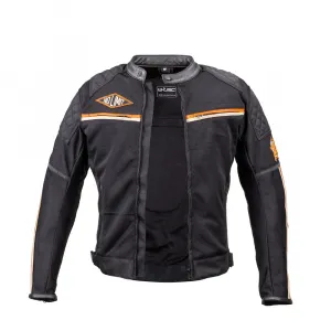 W-TEC 2Stripe čierno-béžovo-oranžová - S