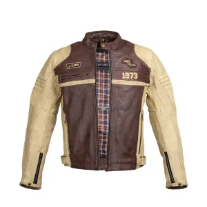 W-TEC Retro čierno-hnedo-béžová - XL