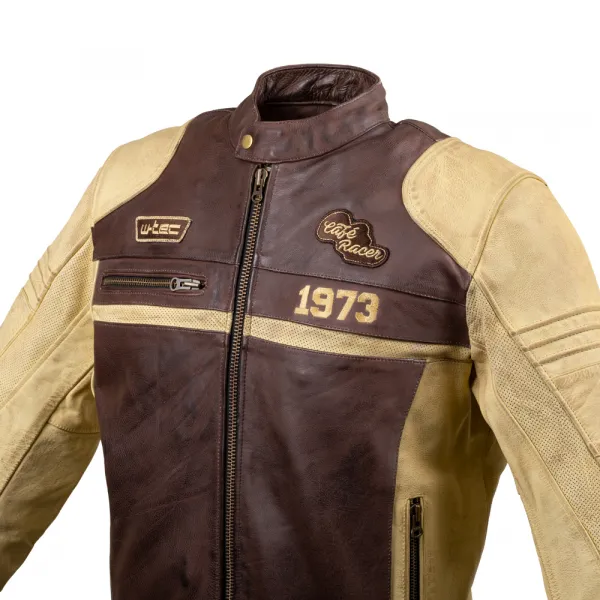 W-TEC Retro čierno-hnedo-béžová - XL