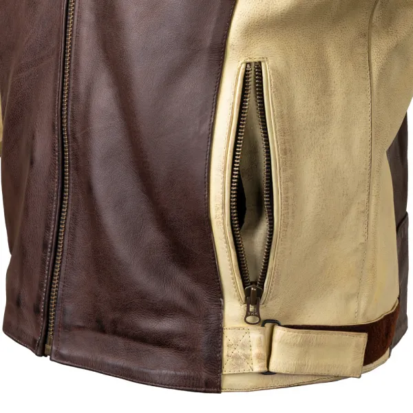 W-TEC Retro čierno-hnedo-béžová - XL