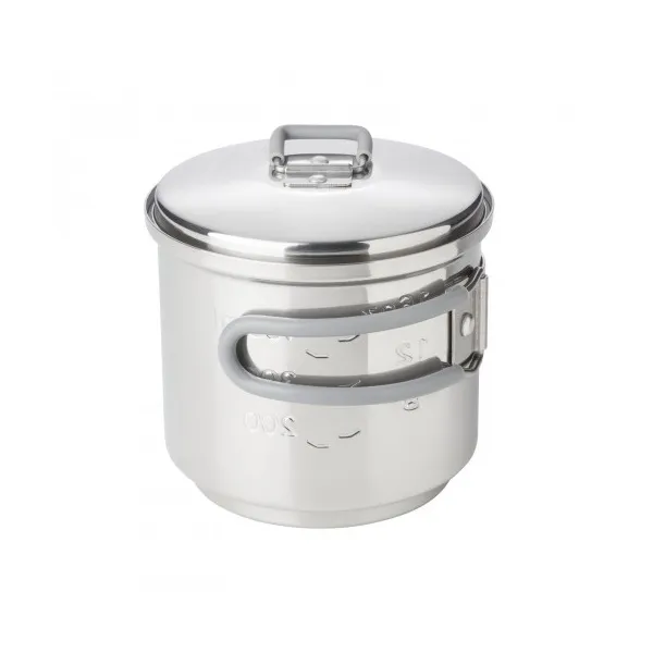 Súprava na varenie Esbit Solid Fuel Cookset 585 ml Stainless Steel