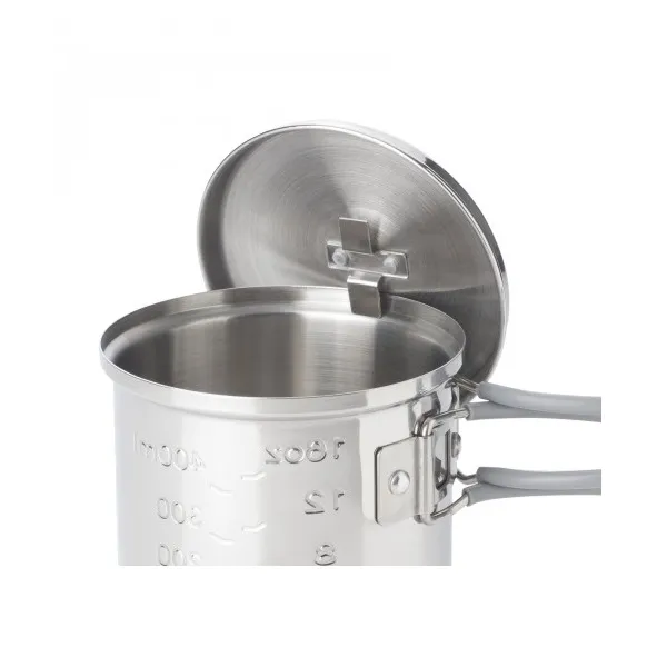 Súprava na varenie Esbit Solid Fuel Cookset 585 ml Stainless Steel