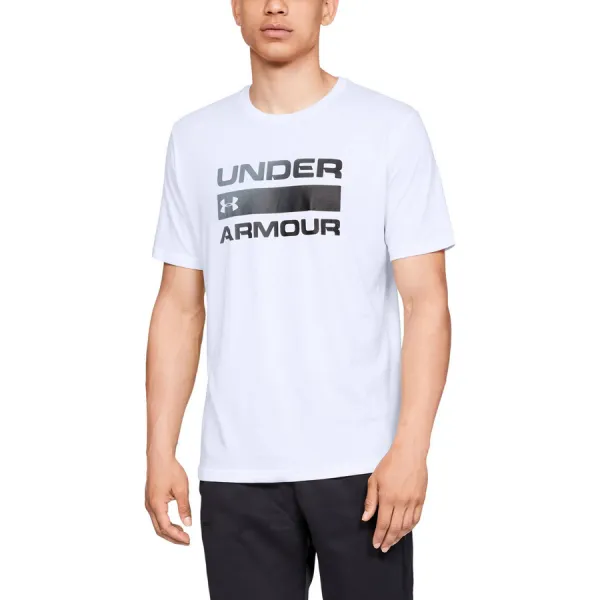 Under Armour Team Issue Wordmark SS White - S