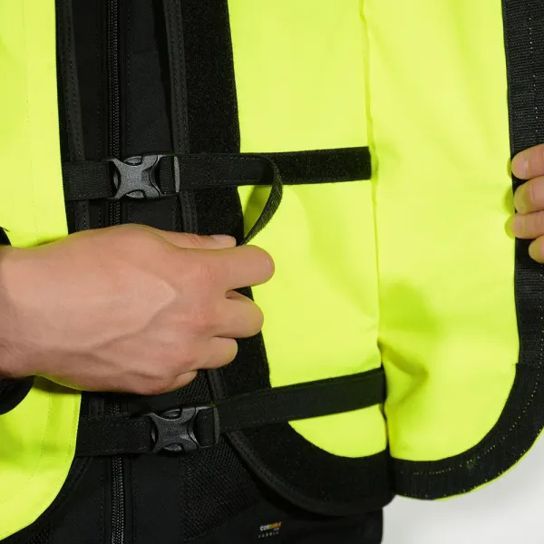 Helite Turtle 2 HiVis rozšířená žltá - L
