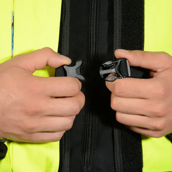 Helite Turtle 2 HiVis rozšířená žltá - L