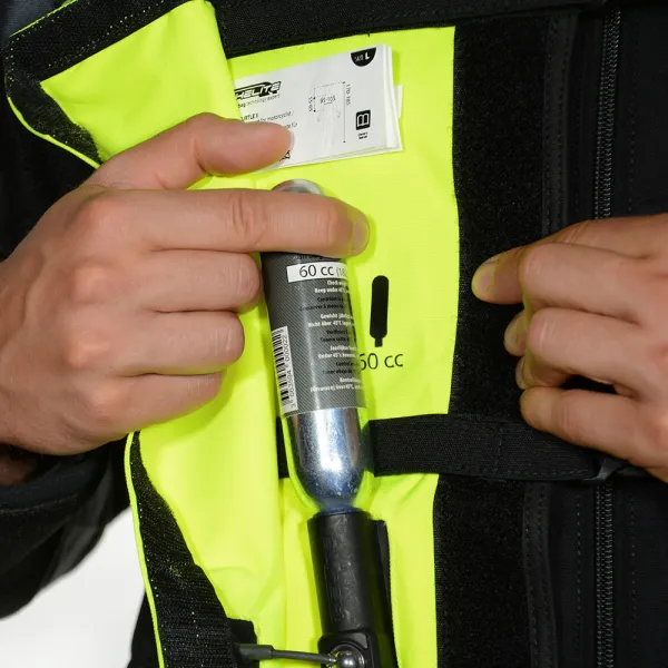 Helite Turtle 2 HiVis rozšířená žltá - L