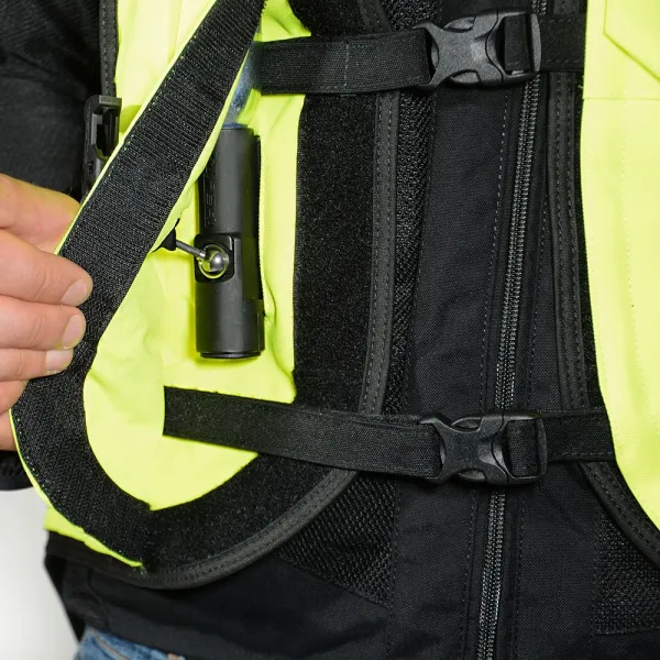 Helite Turtle 2 HiVis rozšířená žltá - L