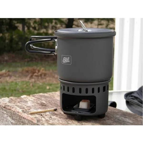 Súprava na varenie Esbit Solid Fuel Cookset 585ml