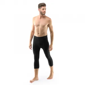 EcoBamboo legíny 3/4 EcoBamboo čierna - L/XL