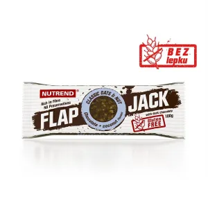 Nutrend FlapJack GLUTEN FREE 100g čokoláda+višňa s horkou čokoládou