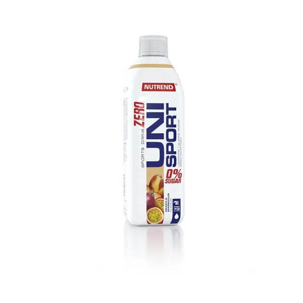 Nutrend Unisport Zero 1000 ml višňa - čierna rýbezľa
