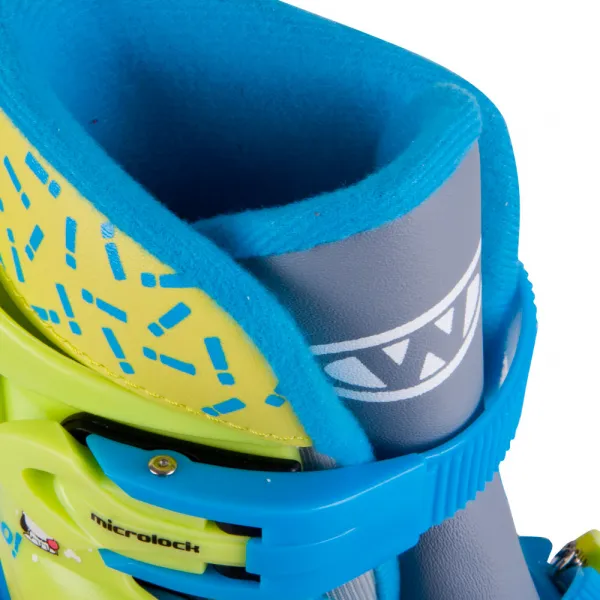 WORKER TriGo Skate LED - se sv. kolečky modrá - XS (26-29)
