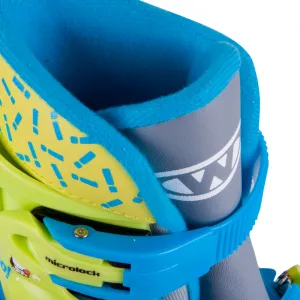 WORKER TriGo Skate LED - se sv. kolečky modrá - XS (26-29)