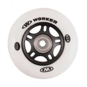 WORKER In-line 72mm a ložiska ABEC-7 chromeSet 4 ks