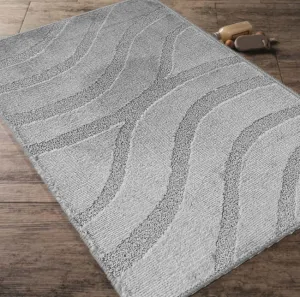 Sada kúpeľňových koberčekov Montana Symphony Sand Grey