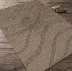 Sada kúpeľňových koberčekov Montana Symphony Fungi Grey