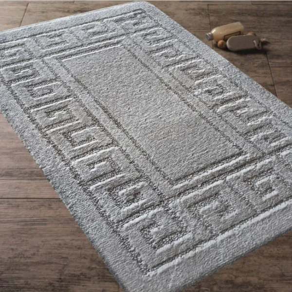 Sada kúpeľňových koberčekov Montana Ethnic Sand Grey