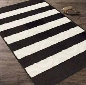 Sada kúpeľňových koberčekov Montana Said XL Black