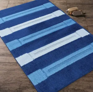 Sada kúpeľňových koberčekov Montana Said XL Dark Blue