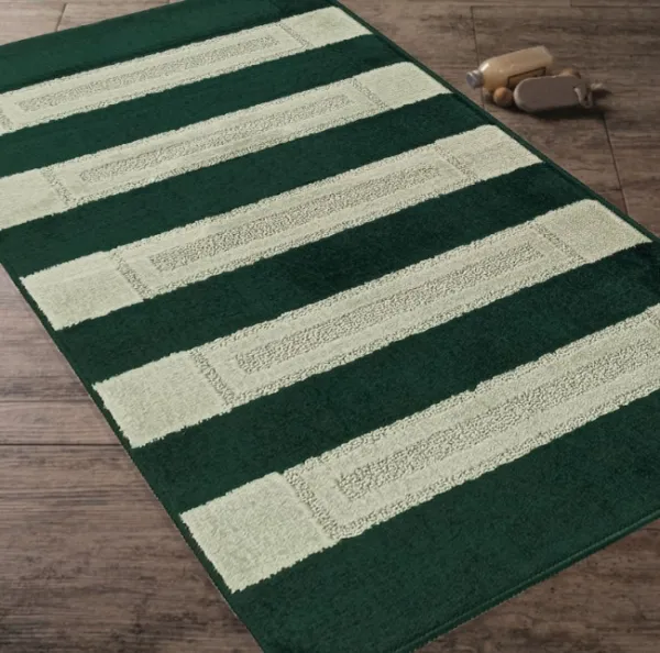 Sada kúpeľňových koberčekov Montana Said XL Hunter Green