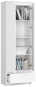 Ak furniture Skriňa Rexa 60 cm biela