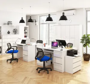Ak furniture Skriňa Rexa 60 cm biela lesk