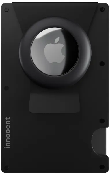 Innocent Smart AirTag Clip Wallet - Black