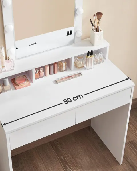 Toaletný stolík so zrkadlom RDT114W01