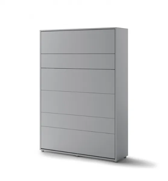 Dig-net nábytok Sklápacia posteľ Lenart BED CONCEPT BC-01 sivá | 140 x 200 cm