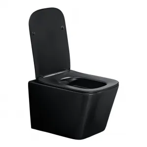 ArtCom Závesná WC misa WALL HUNG E-1060A | čierna