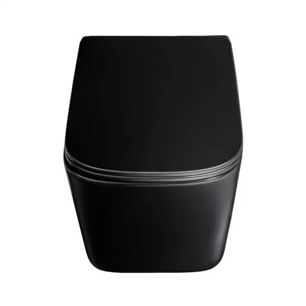 ArtCom Závesná WC misa WALL HUNG E-1060A | čierna
