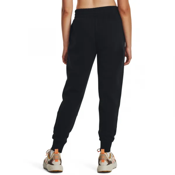 Dámske zateplené tepláky UNDER ARMOUR UA Rival Fleece Jogger-BLK