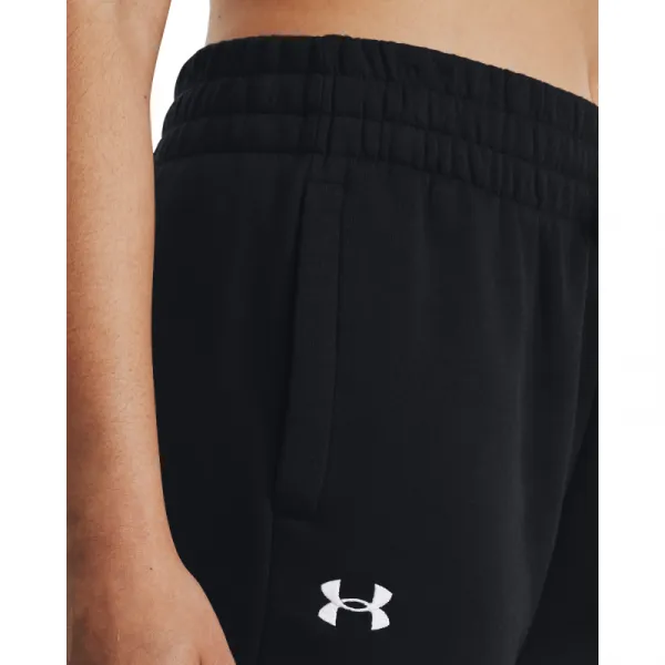 Dámske zateplené tepláky UNDER ARMOUR UA Rival Fleece Jogger-BLK