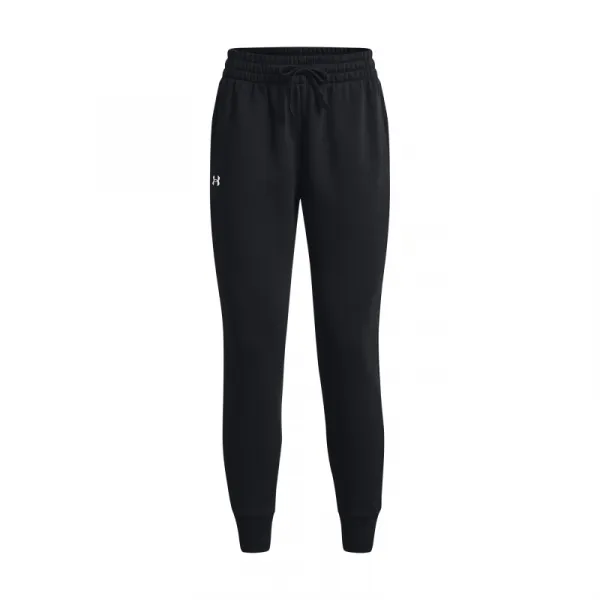 Dámske zateplené tepláky UNDER ARMOUR UA Rival Fleece Jogger-BLK