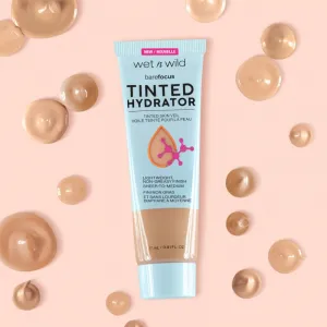 Wet n Wild BareFocus Tinted Hydrator tónovaný fluid pre zjednotenie pleti odtieň Medium Tan 27 ml